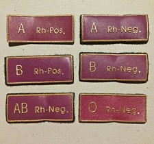 PATCH POLIZIA GRUPPO SANGUE