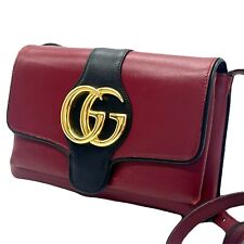 [Rara] Borsa a tracolla Gucci GG Marmont in pelle 550129 autentica