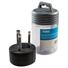 Serie 3 pz frese diamantate