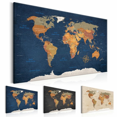Mappa del mondo - mondo, non