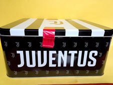 Scatola in latta Juventus balocco 27x23x12 cm