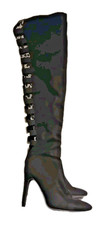 Stivali donna sopra il