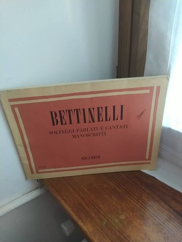 Bettinelli solfeggi parlati - , e