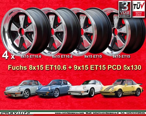 Set cerchi porsche 911 carrera - set,
