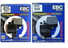 YAMAHA AEROX 50 1997-2012 PASTIGLIE ANTERIORI E POSTERIORI EBC SFA193 SFA268