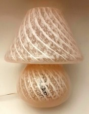 MUSHROOM MURANO GLASS VINTAGE LAMP 70' MADE IN ITALY - venini seguso veart toso