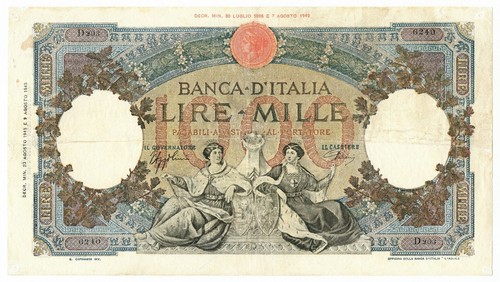 1000 lire capranesi - 1000,