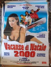 VACANZE DI NATALE 2000 MEGAN GALE - MANIFESTO CINEMA 100 X 140
