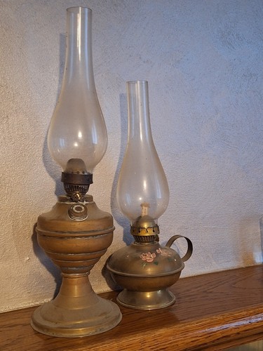 Lampada vintage petrolio - vintage,