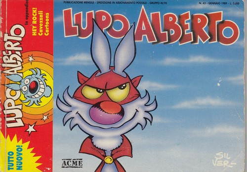 Lupo alberto silver acme - alberto,