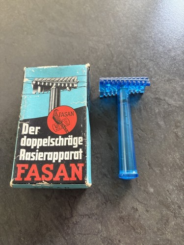 Rasoio sicurezza fasan blue - rasoio, di