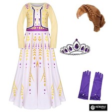 Simile Frozen Anna 2 Vestito
