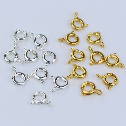 50pz fermagli anello a - anello,