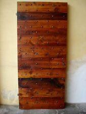 porta antica chiodata rustica riproduzione su misura  portone legno door