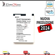 Batteria per Brondi Amico Chic amico chic Li-ion 3.7V 1200mAh BL-4D COME FOTO