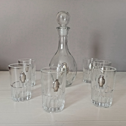 Servizio liquore vintage - , in