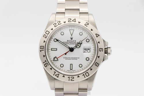 Rolex explorer 16570 polar - ii,