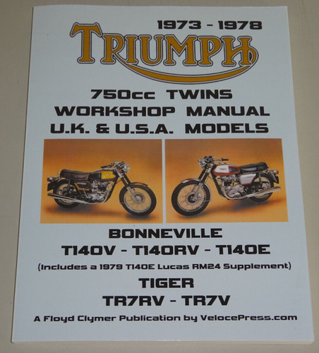 Manuale officina triumph 750 - officina,