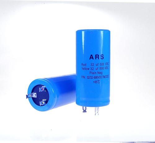 32uf 500vdc ars - 32uf+32uf-500vdc, blue