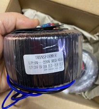 TRASFORMATORE TOROIDALE AUDIO 220Vac - Sec. 28-0-28 V.ac. 140VA NUOVO