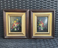 COPPIA DIPINTI OLIO SU RAME -