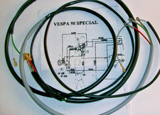 IMPIANTO ELETTRICO VESPA 50 SPECIAL CABLAGGIO DAL 1969 / 1983 V5A2T  V5B1T V5B3T