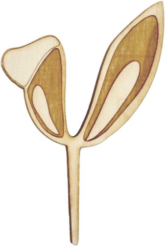 Caketopper orecchie di - orecchie,