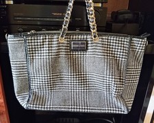 Borsa in tweed bianco/nero (autunno - inverno) - "Ermanno Scervino"