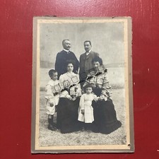 Savona,cartonata,Ufficiale,foto Famiglia,Regno,1900,animata,AF24