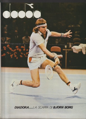Diadora bjorn borg pubblicità - diadora,