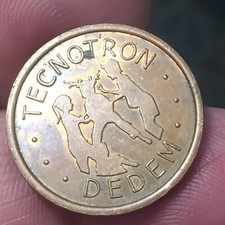 GETTONE TOKEN MEDAGLIA TECNOTRON DEDEM KIDDIE RIDES