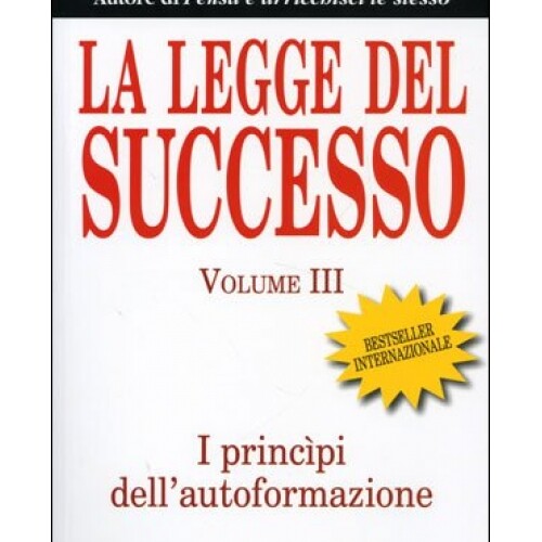 Libro legge del successo - libro,