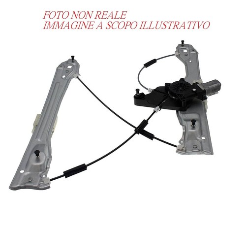 Alzavetro elettrico anteriore - alzavetro,