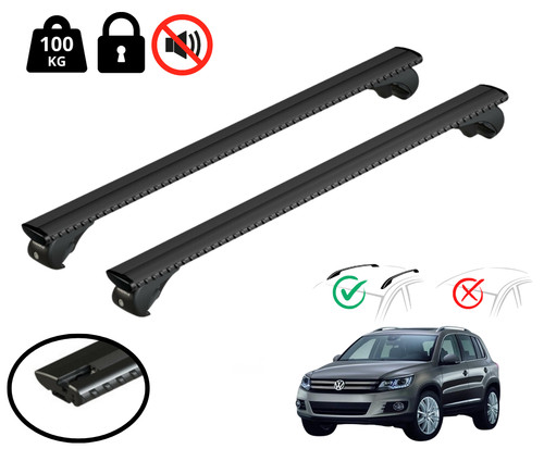 Barre portatutto per tiguan - vw,