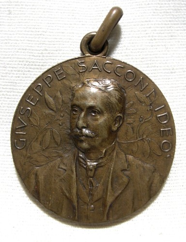 Medaglia giuseppe sacconi 1911 - medaglia,