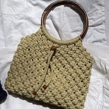 Borsa macramè fatta a mano