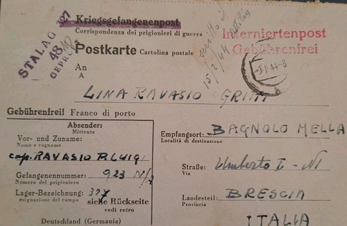 Pow italiano stalag 327 - pow,