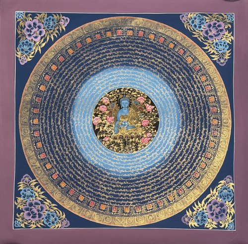 Medicina buddha mandala - buddha,