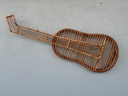 Chitarra bambù anni 70 - bambù,