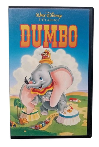 Vhs walt disney dumbo - walt,