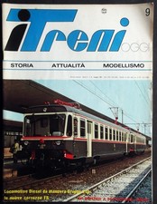 I TRENI OGGI - n. 9 - 1981 Ferrovie del Gargano - Bassano del Grappa ricordi