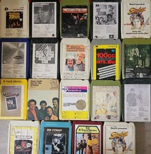 19x 8 Track Tapes Job Lot