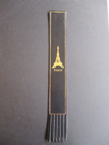 Leather bookmark paris eiffel - leather,