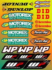 Adesivo WP Motorex Dunlop DID