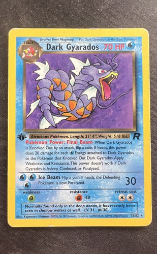 Dark gyarados team rocket - dark,
