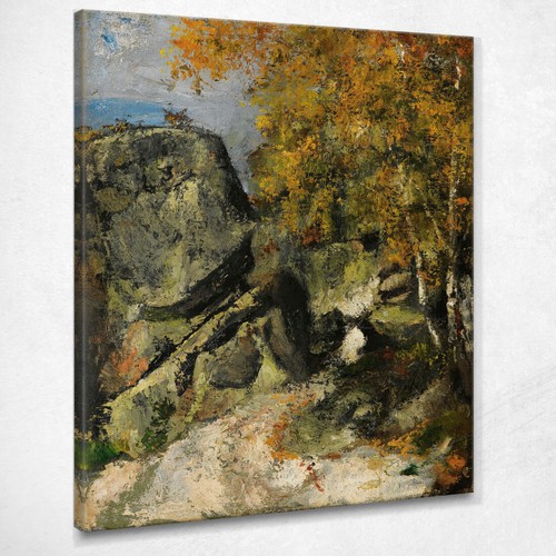 Rocce nella foresta - foresta, di