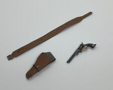Modellino da collezione scala 1/6 REDMAN TOYS cowboy pistola cintura fondina bionda iminime
