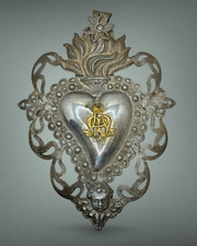 Ex voto vintage cuore sacro