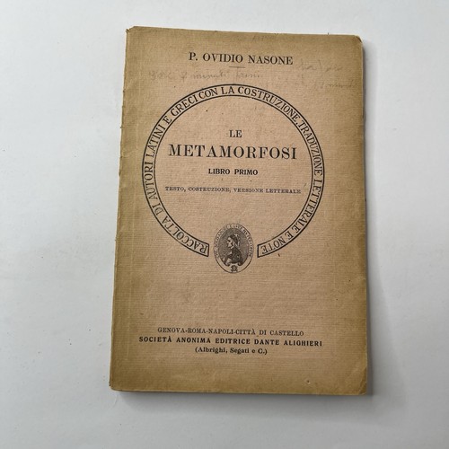 Ovidio nasone metamorfosi - nasone,