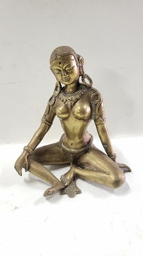 Statua bronzo parvati - statua, in